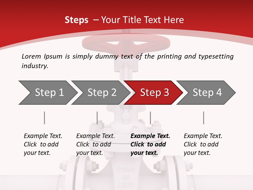 Technology Oil Seam PowerPoint Template