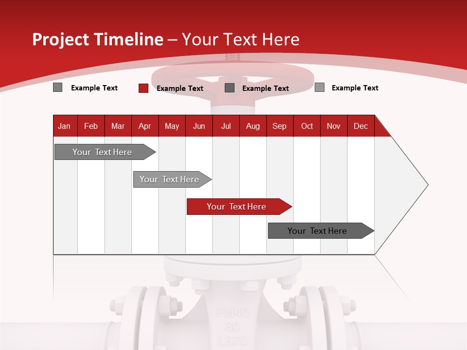 Technology Oil Seam PowerPoint Template