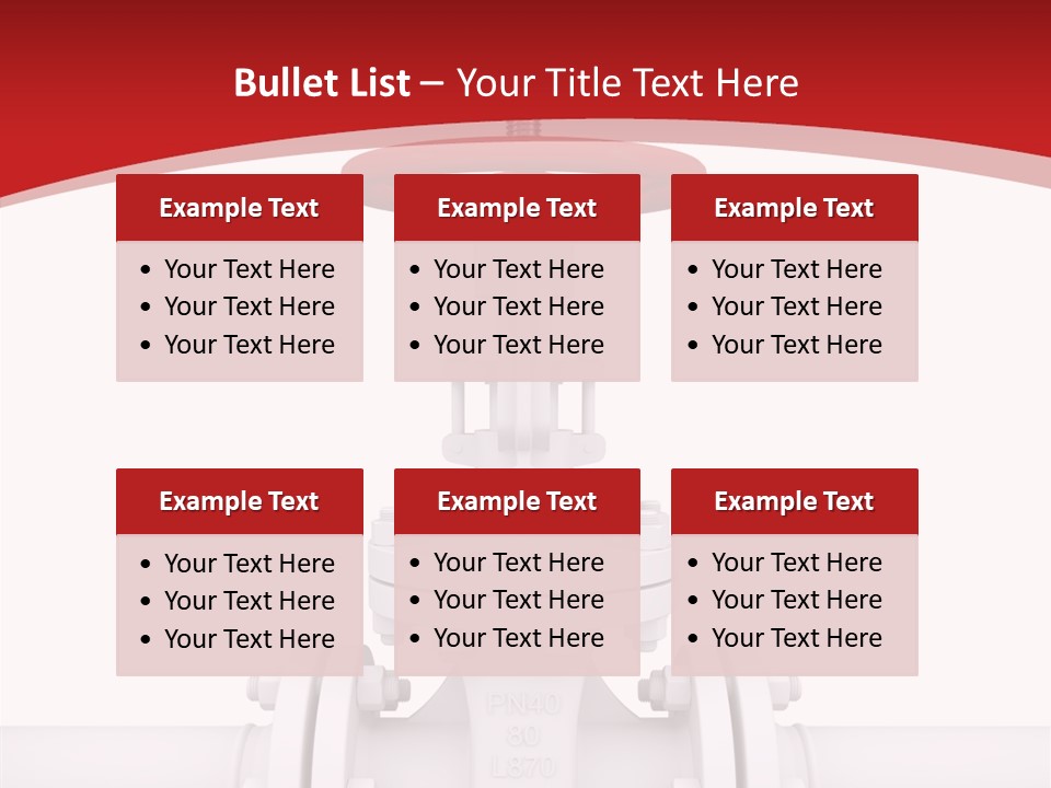 Technology Oil Seam PowerPoint Template