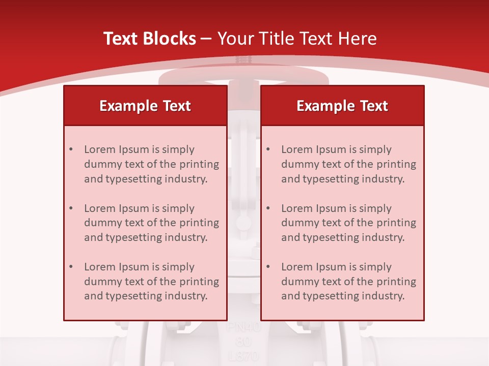 Technology Oil Seam PowerPoint Template