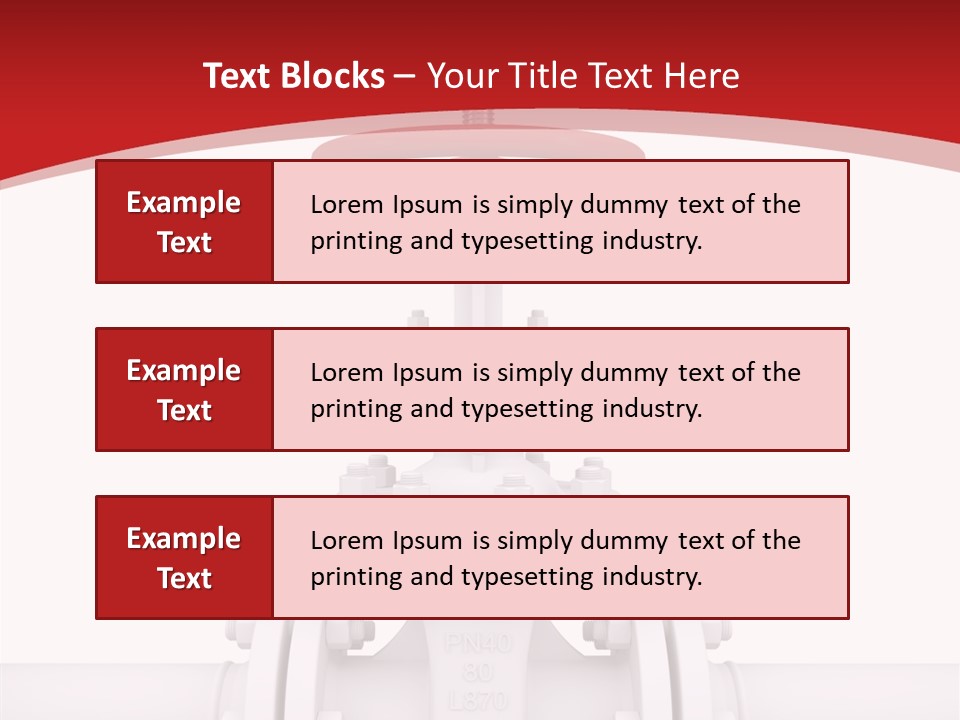 Technology Oil Seam PowerPoint Template