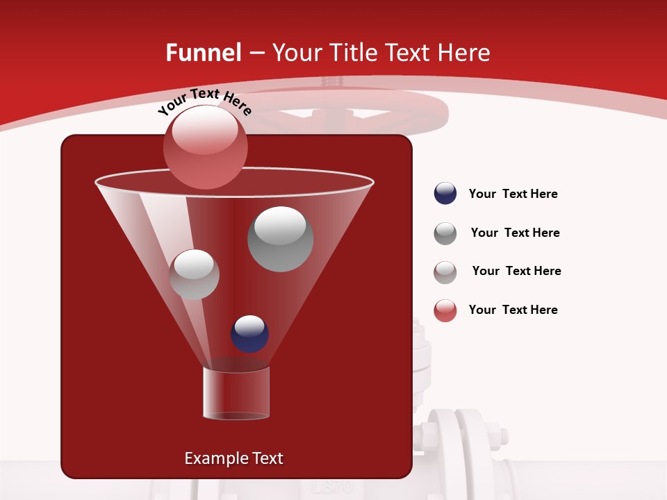 Technology Oil Seam PowerPoint Template