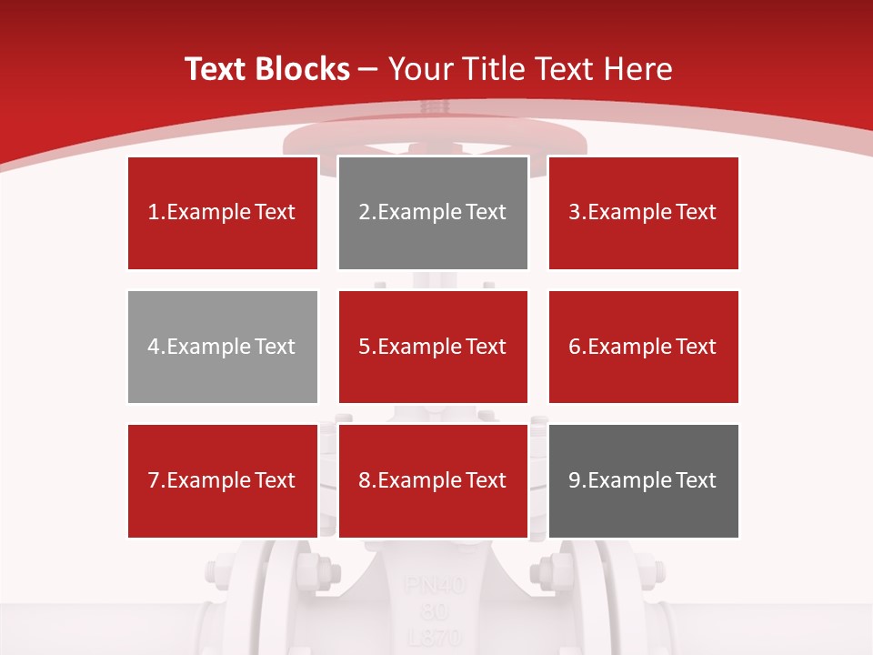 Technology Oil Seam PowerPoint Template