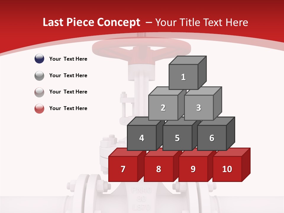 Technology Oil Seam PowerPoint Template