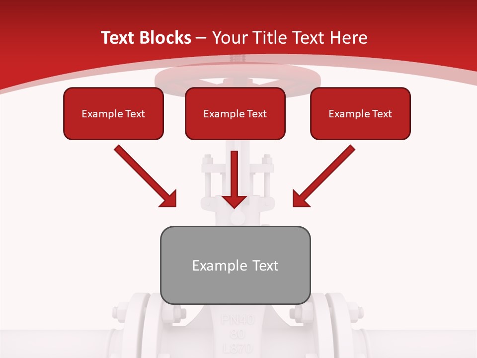 Technology Oil Seam PowerPoint Template