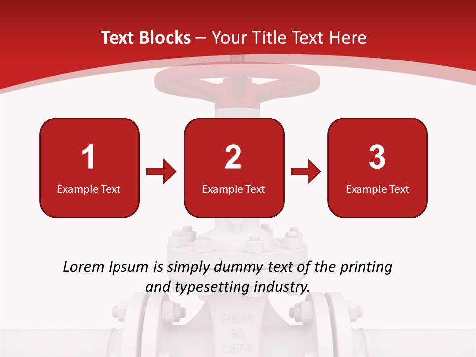 Technology Oil Seam PowerPoint Template