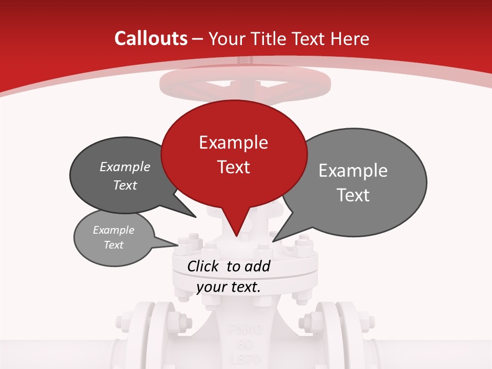 Technology Oil Seam PowerPoint Template