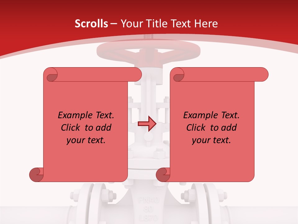 Technology Oil Seam PowerPoint Template