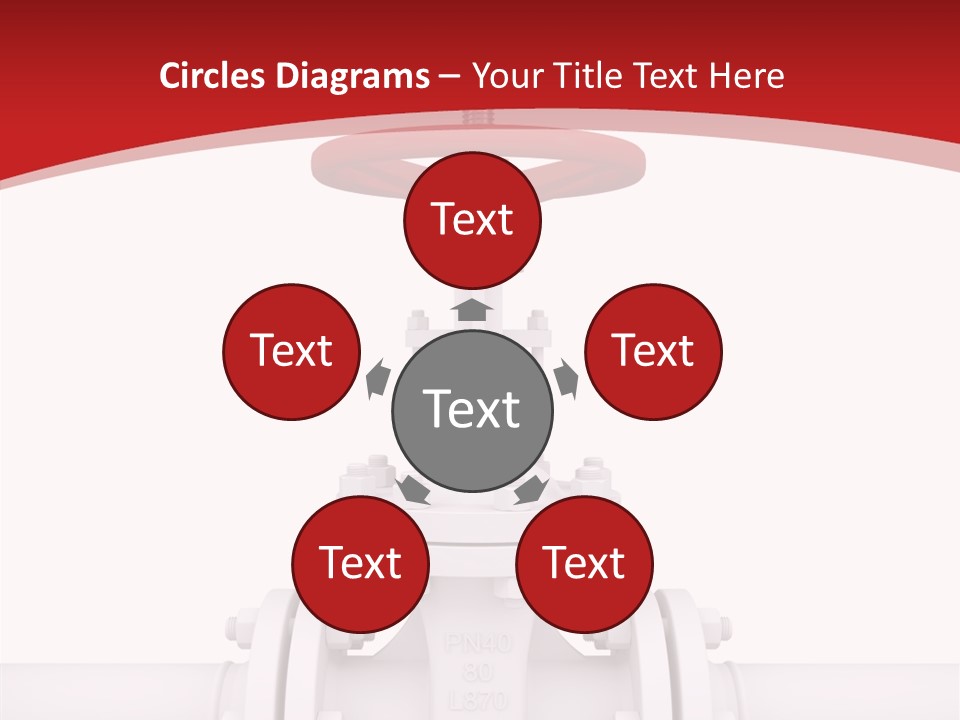 Technology Oil Seam PowerPoint Template