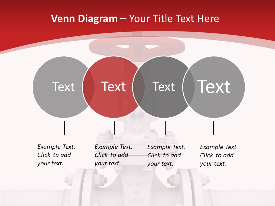 Technology Oil Seam PowerPoint Template