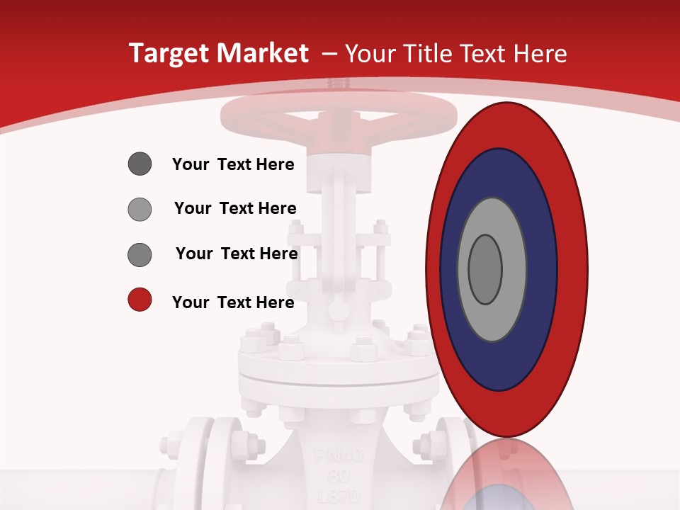 Technology Oil Seam PowerPoint Template
