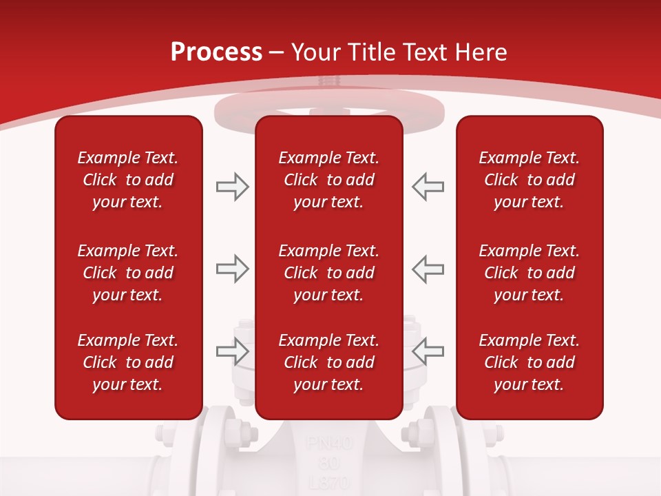 Technology Oil Seam PowerPoint Template