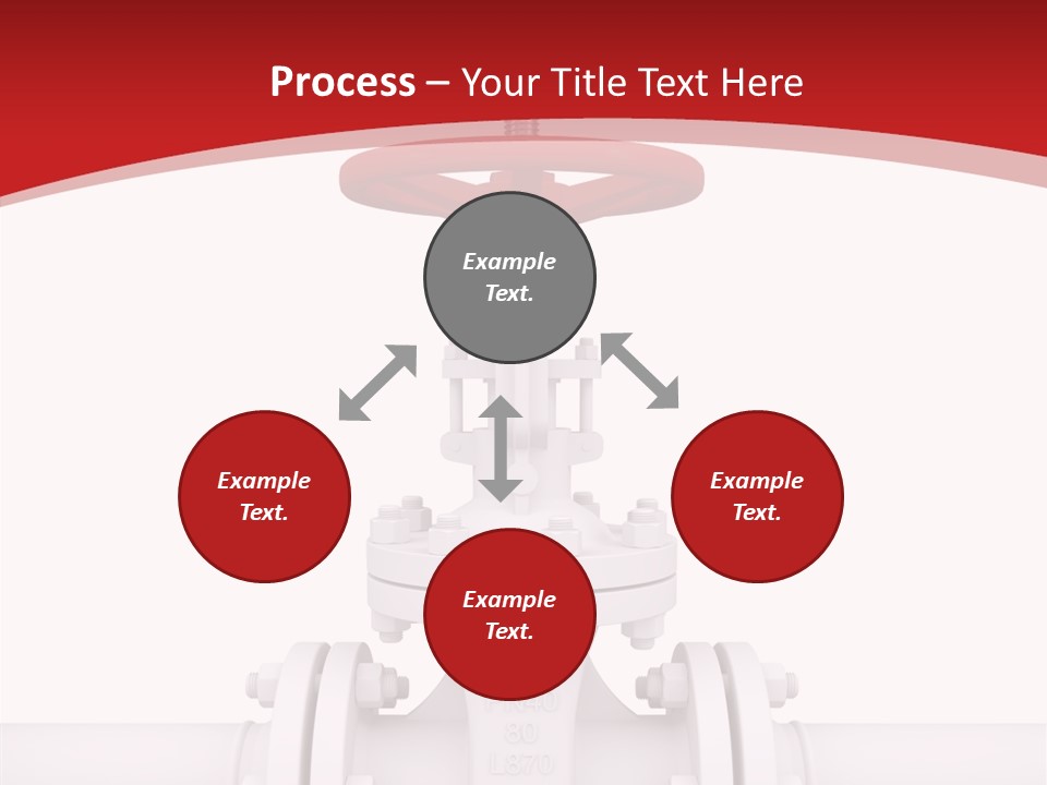 Technology Oil Seam PowerPoint Template