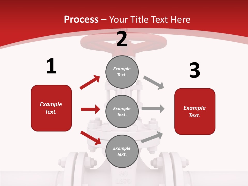 Technology Oil Seam PowerPoint Template