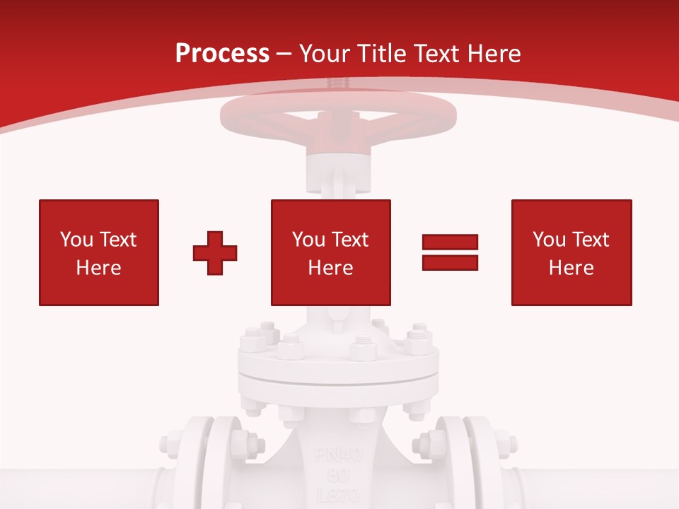 Technology Oil Seam PowerPoint Template