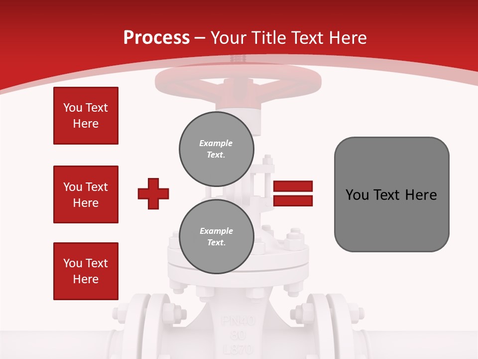 Technology Oil Seam PowerPoint Template