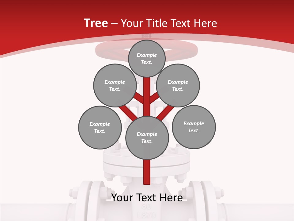 Technology Oil Seam PowerPoint Template