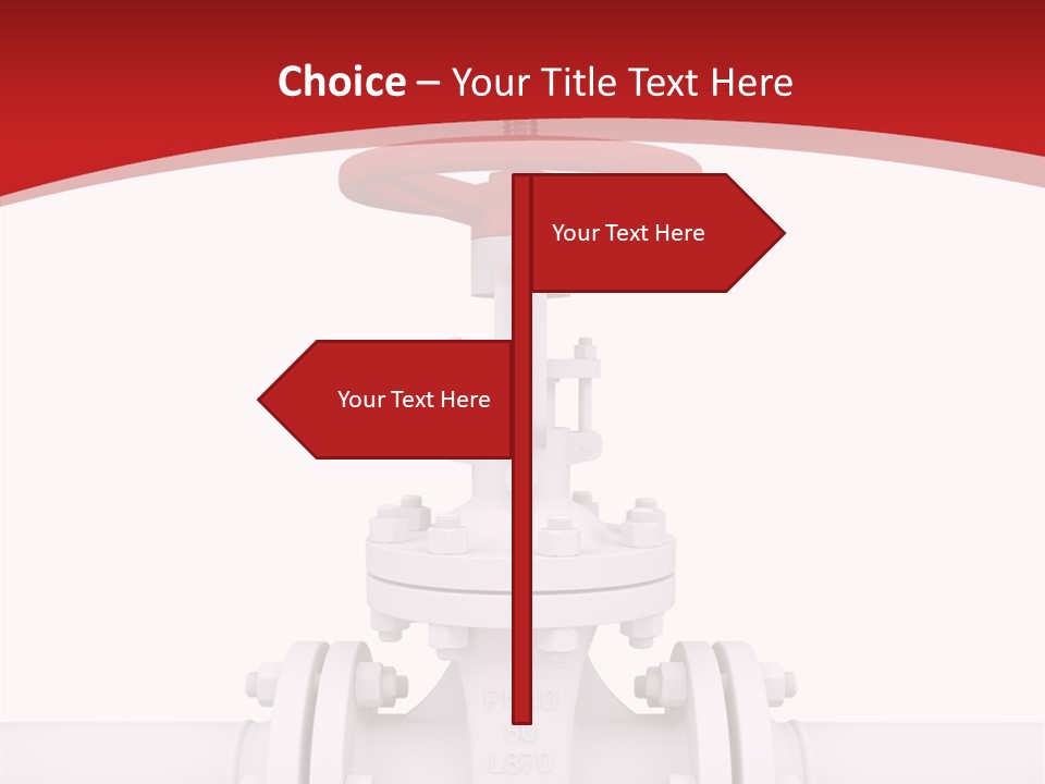 Technology Oil Seam PowerPoint Template