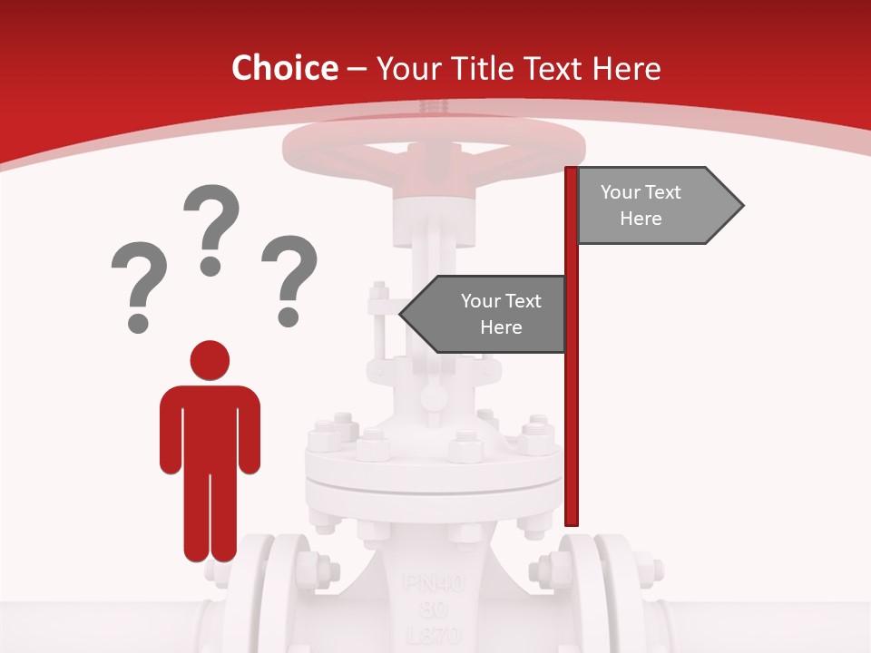 Technology Oil Seam PowerPoint Template