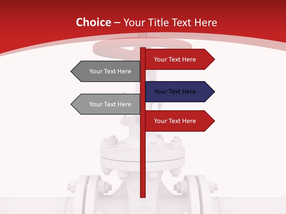 Technology Oil Seam PowerPoint Template