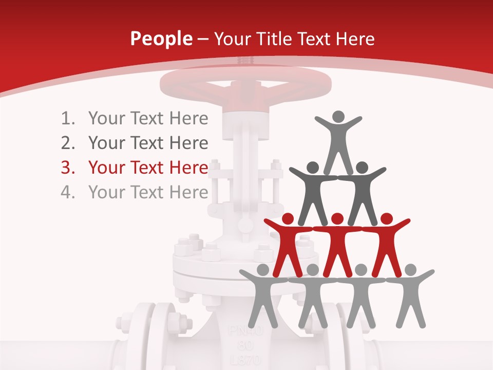 Technology Oil Seam PowerPoint Template