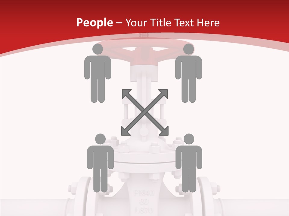 Technology Oil Seam PowerPoint Template