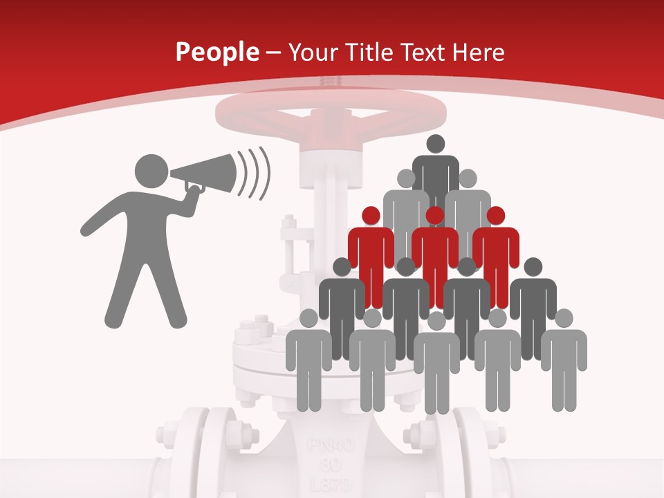 Technology Oil Seam PowerPoint Template