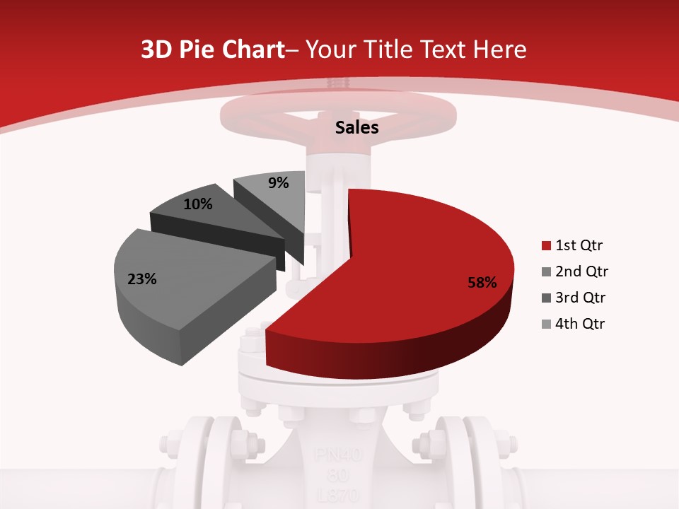 Technology Oil Seam PowerPoint Template
