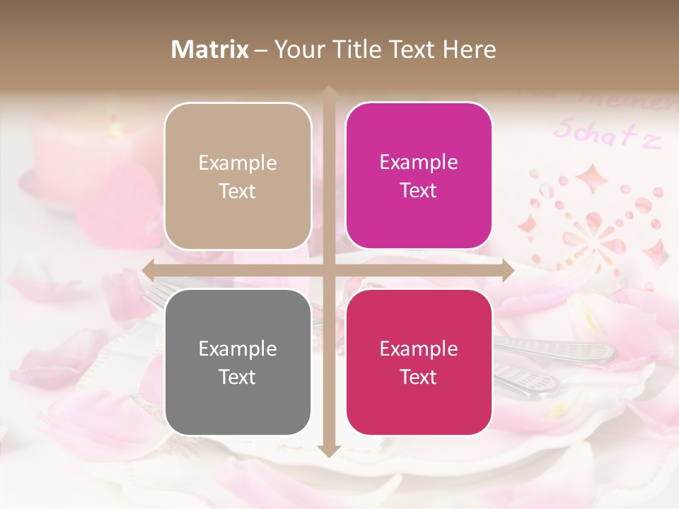 Mother's Day Invitation Flower PowerPoint Template