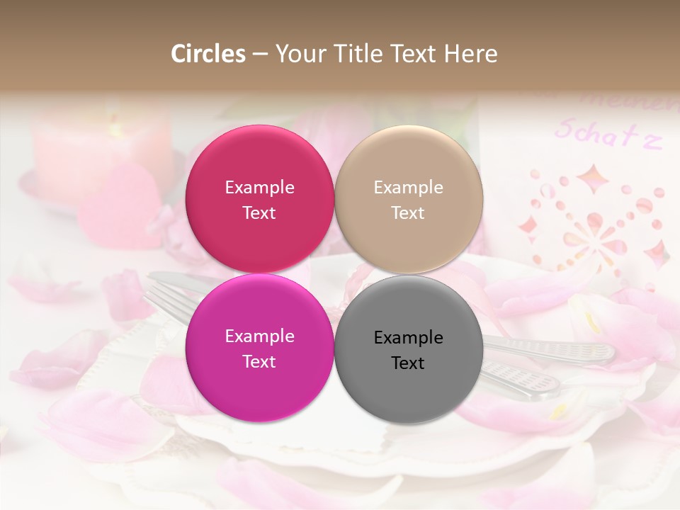 Mother's Day Invitation Flower PowerPoint Template