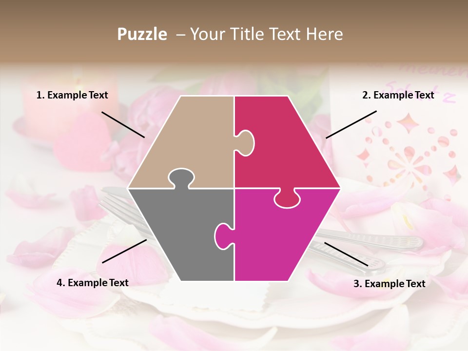 Mother's Day Invitation Flower PowerPoint Template