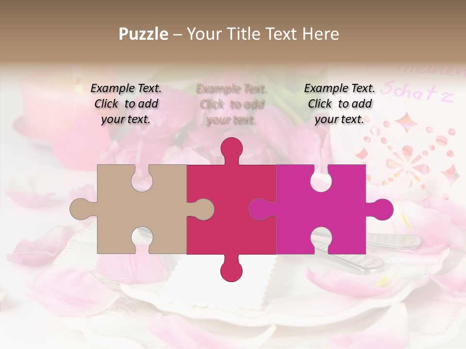 Mother's Day Invitation Flower PowerPoint Template