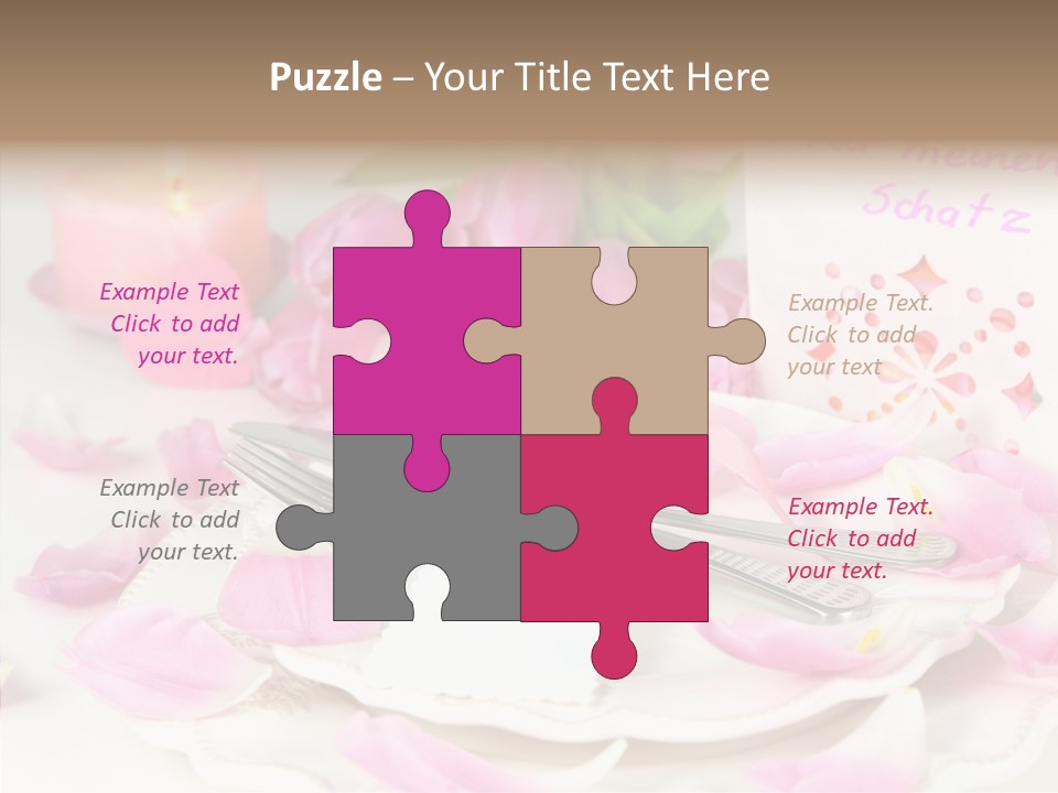 Mother's Day Invitation Flower PowerPoint Template