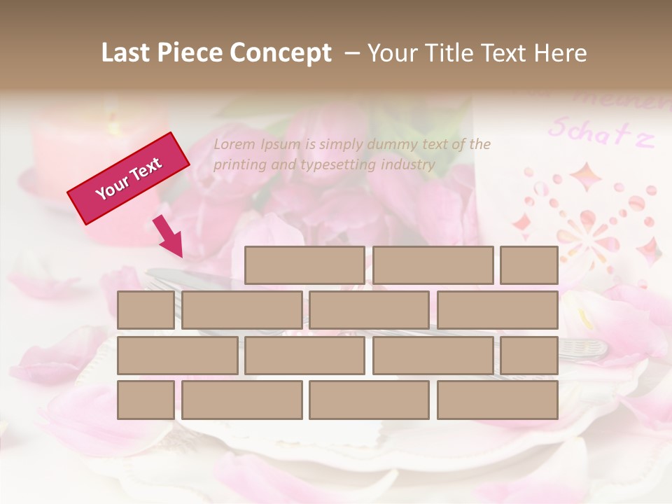 Mother's Day Invitation Flower PowerPoint Template