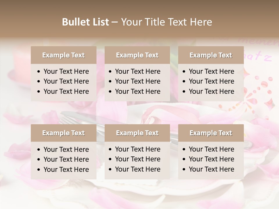 Mother's Day Invitation Flower PowerPoint Template