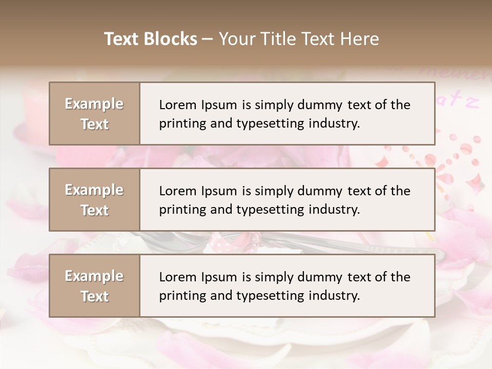 Mother's Day Invitation Flower PowerPoint Template