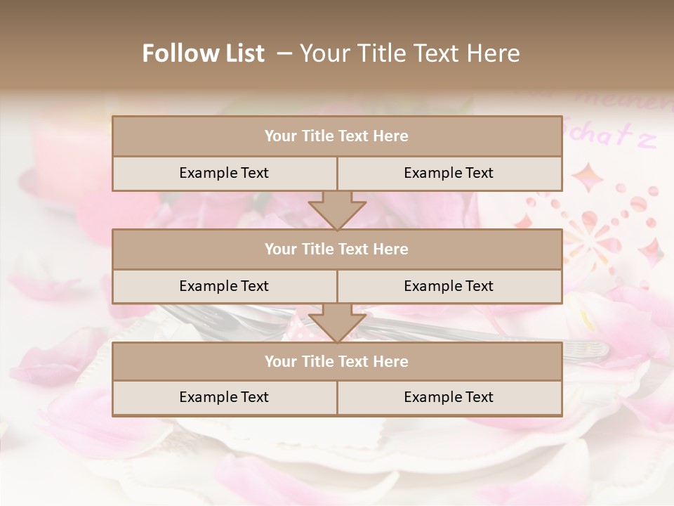 Mother's Day Invitation Flower PowerPoint Template