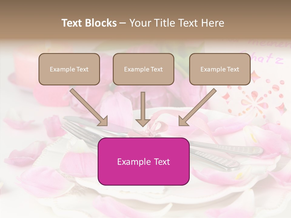 Mother's Day Invitation Flower PowerPoint Template