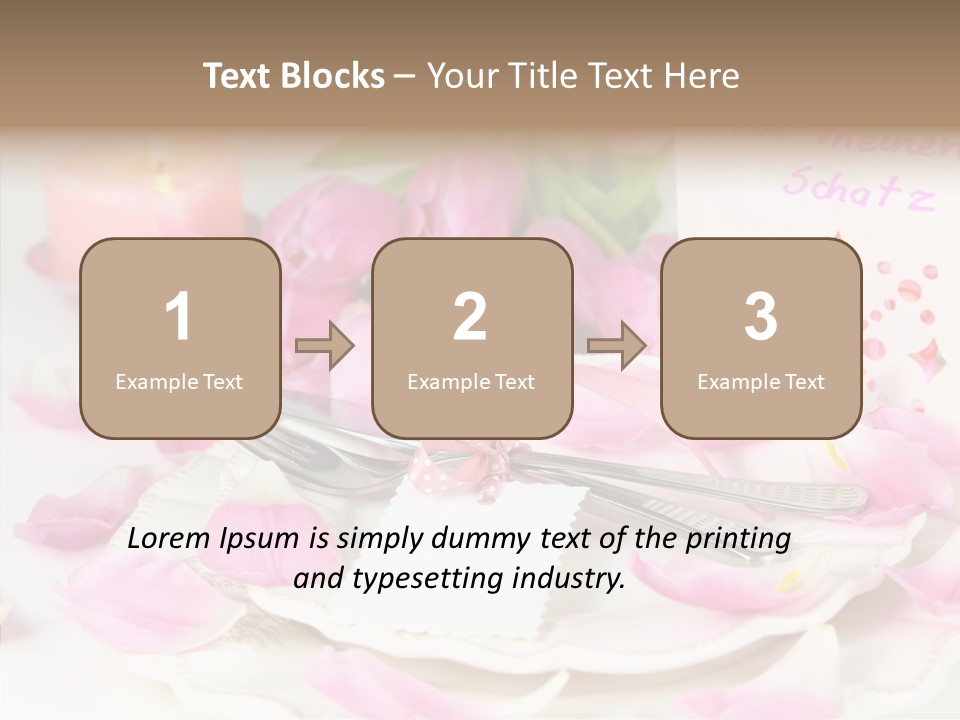 Mother's Day Invitation Flower PowerPoint Template