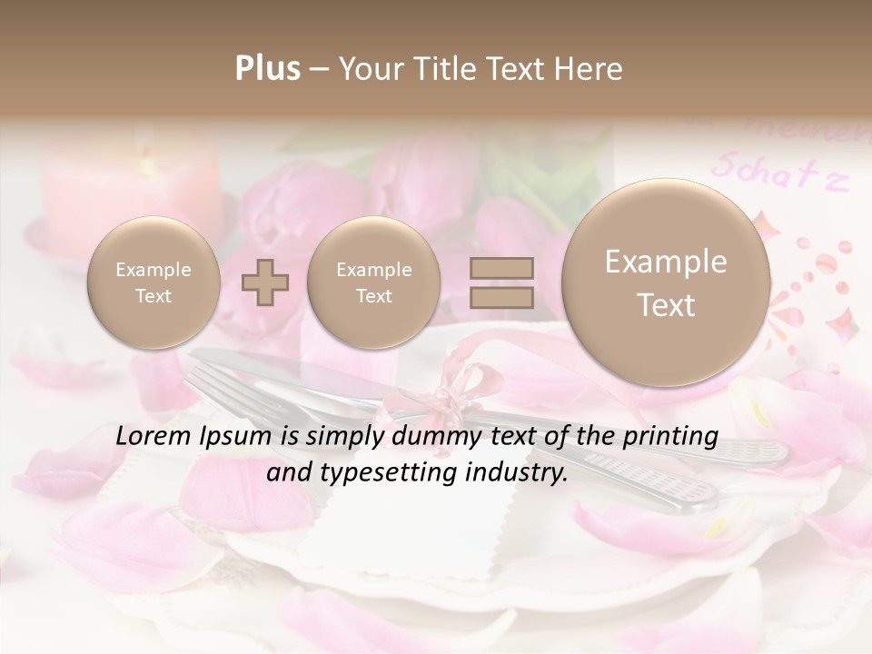 Mother's Day Invitation Flower PowerPoint Template