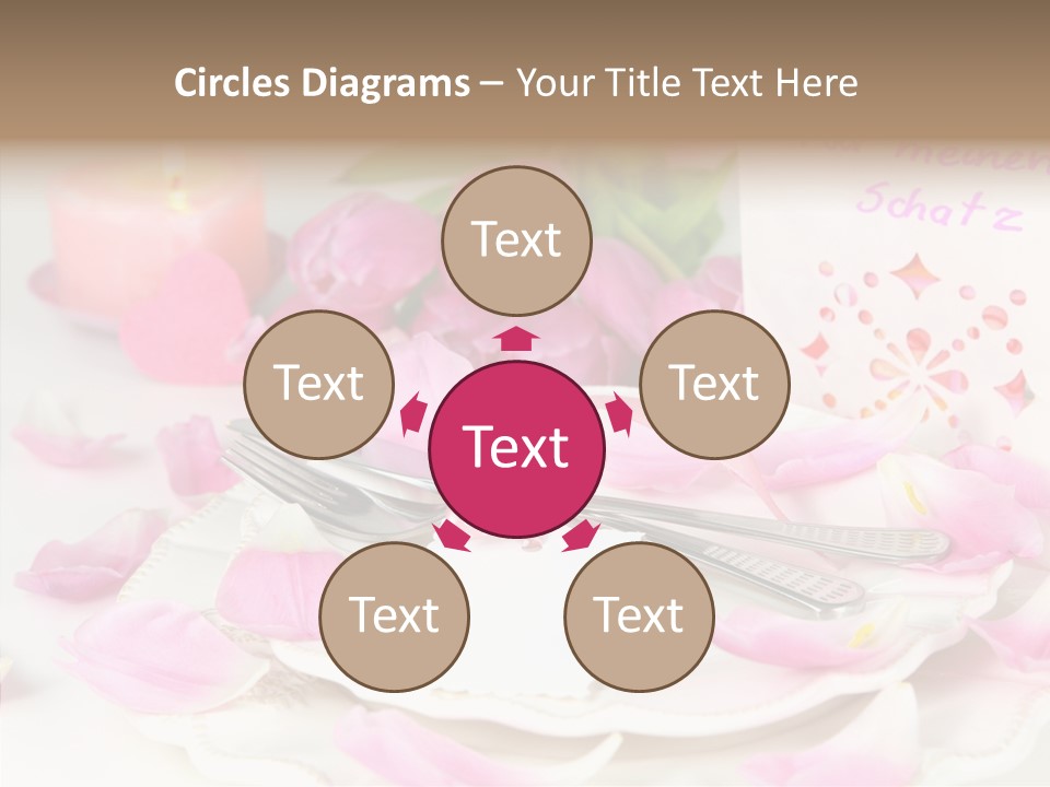 Mother's Day Invitation Flower PowerPoint Template