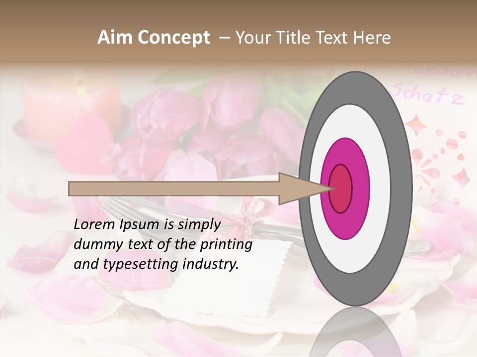 Mother's Day Invitation Flower PowerPoint Template