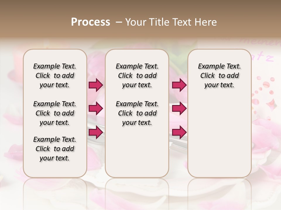 Mother's Day Invitation Flower PowerPoint Template