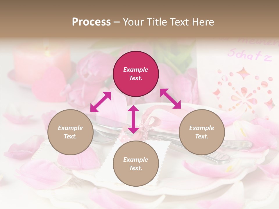 Mother's Day Invitation Flower PowerPoint Template