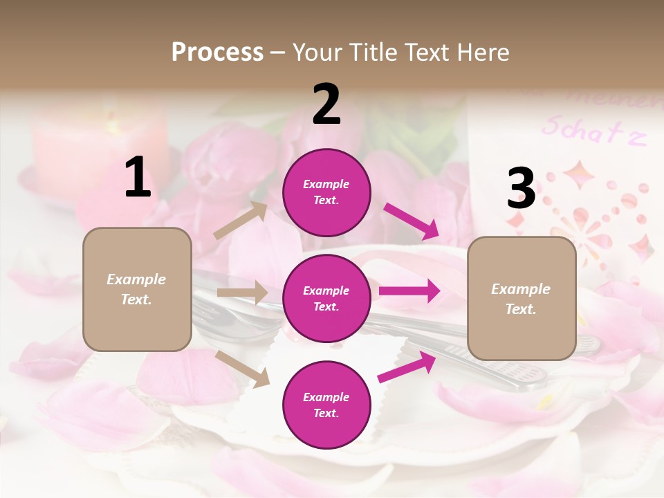 Mother's Day Invitation Flower PowerPoint Template