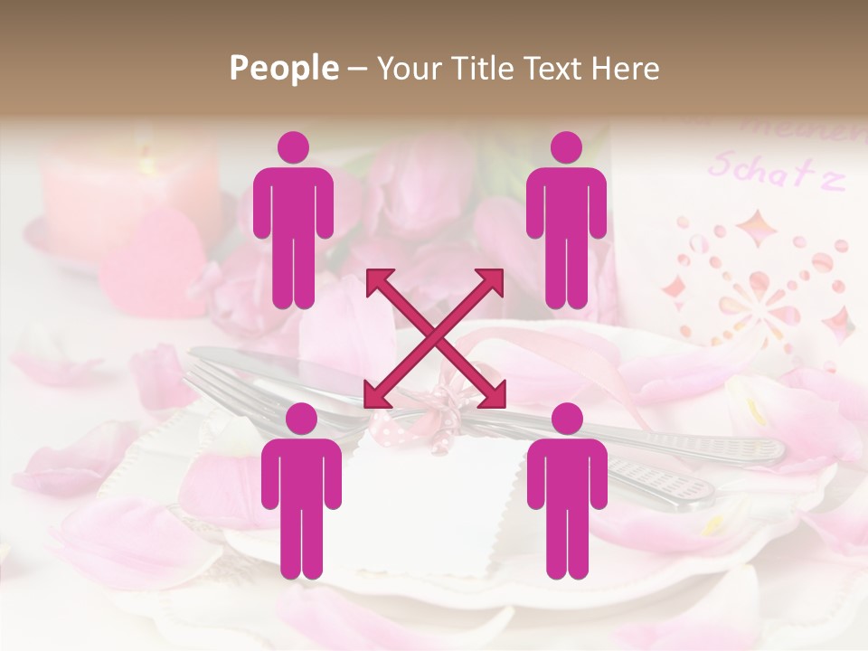 Mother's Day Invitation Flower PowerPoint Template