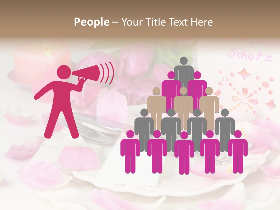 Mother's Day Invitation Flower PowerPoint Template