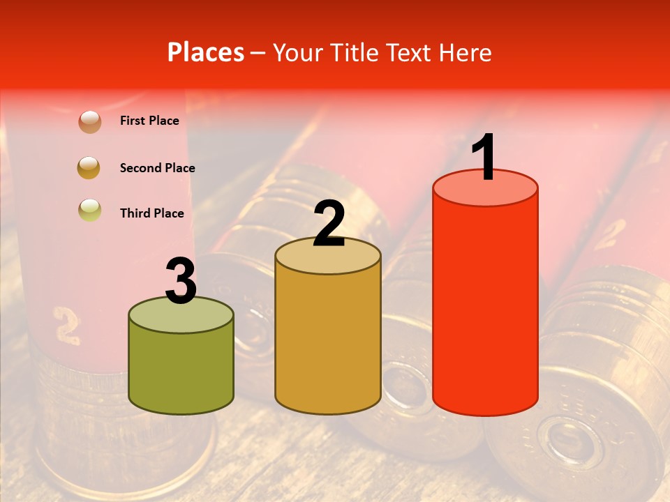 Bullet Fixture Cartridge PowerPoint Template