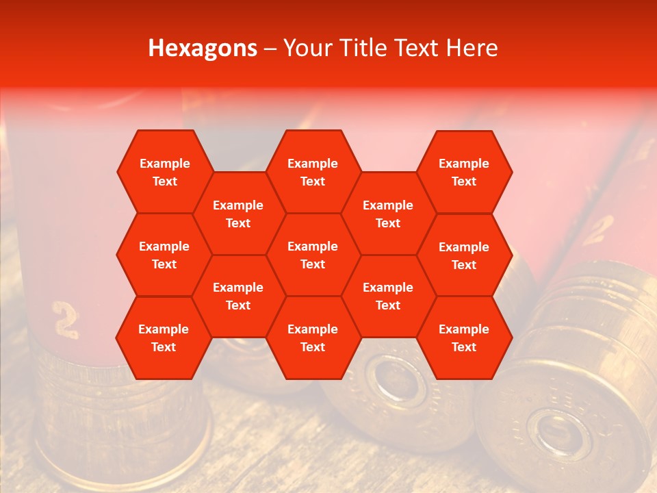 Bullet Fixture Cartridge PowerPoint Template