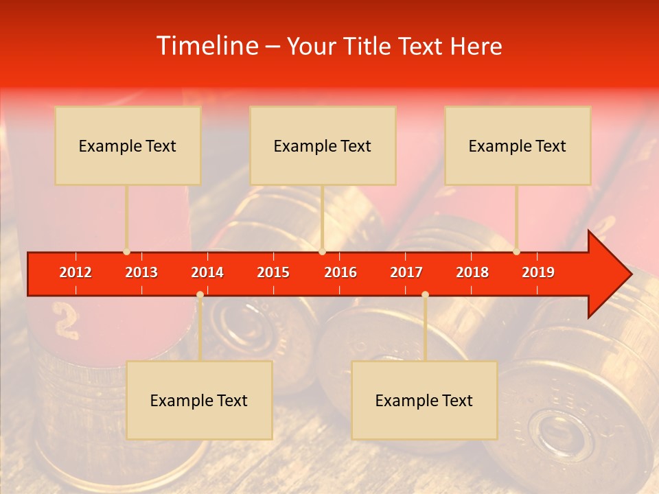 Bullet Fixture Cartridge PowerPoint Template